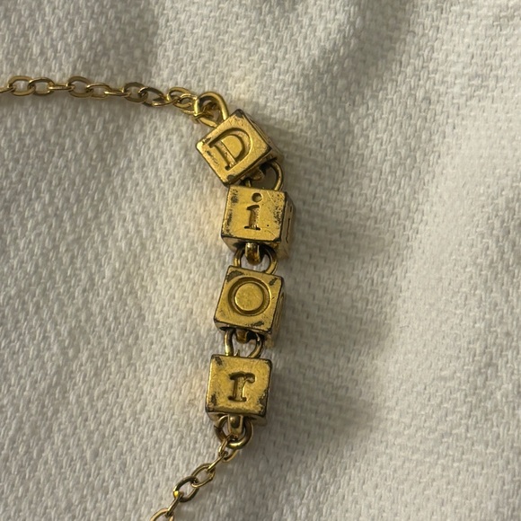 Christian Dior Cubes Bracelet in Gold - Picture 4 of 8